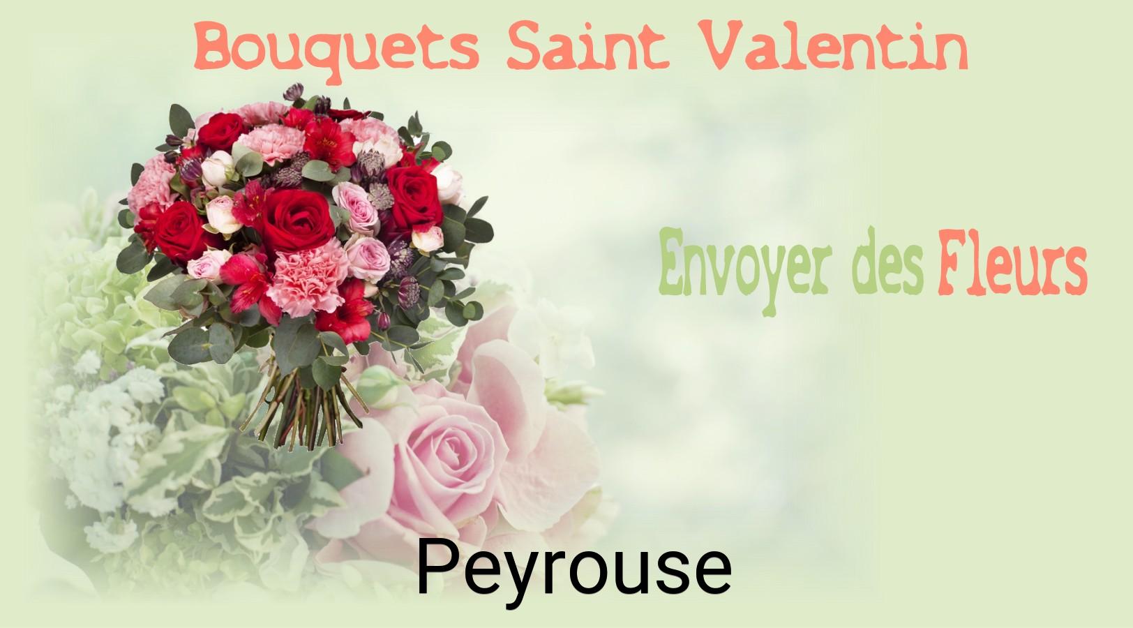 Roses de Saint-Valentin livrées à Peyrouse